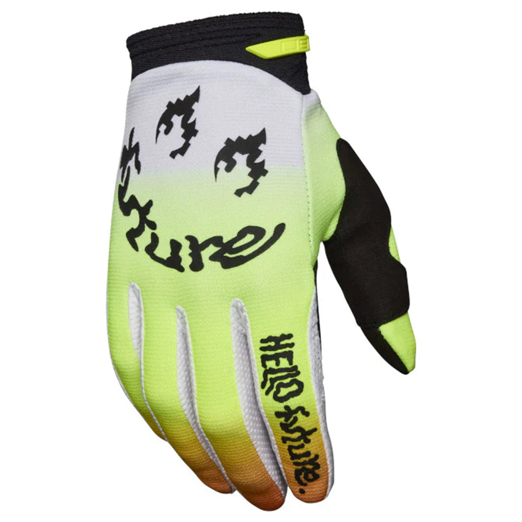 Fox - 2025 180 Hello Future White/Yellow Glove