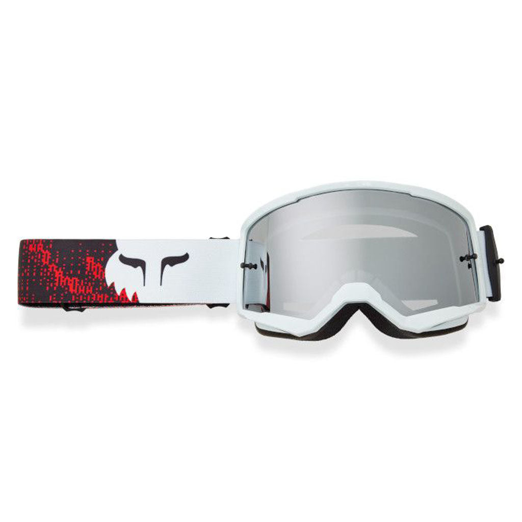 Fox - 2026 Main Kairos Spark White/Flo Red Goggles