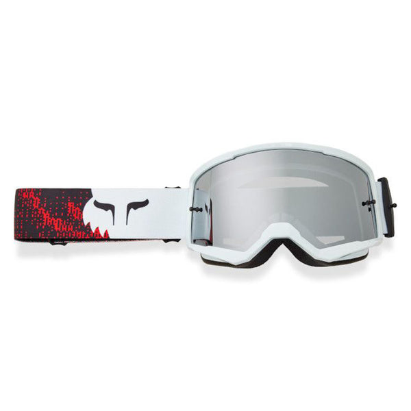 Fox - 2026 Main Kairos Spark White/Flo Red Goggles