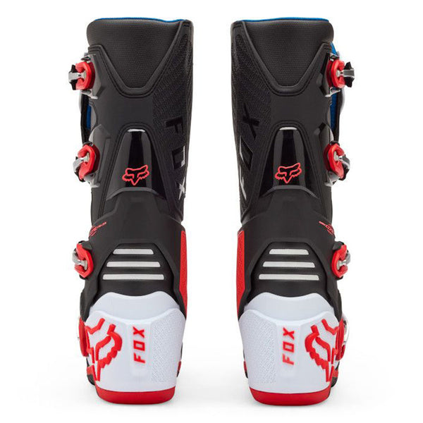 Fox - 2026 Motion White/Flo Red Boots