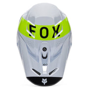 Fox - 2026 V3 Tine White/Yellow Helmet