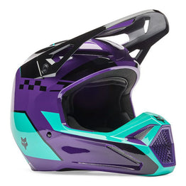 Fox - 2026 V1 Collect Green/Purple Helmet