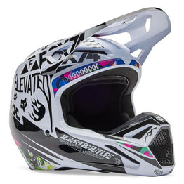 Fox - 2026 V1 Image Cosmo White/Black Helmet