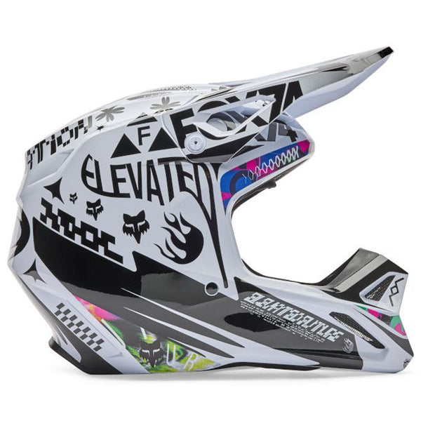 Fox - 2026 V1 Image Cosmo White/Black Helmet