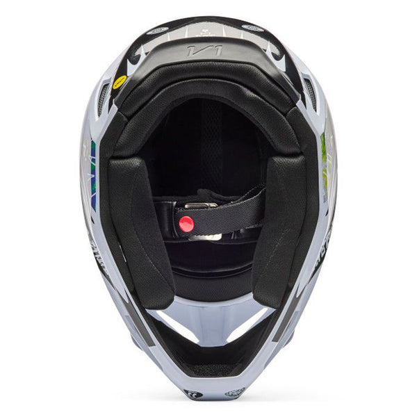 Fox - 2026 V1 Image Cosmo White/Black Helmet