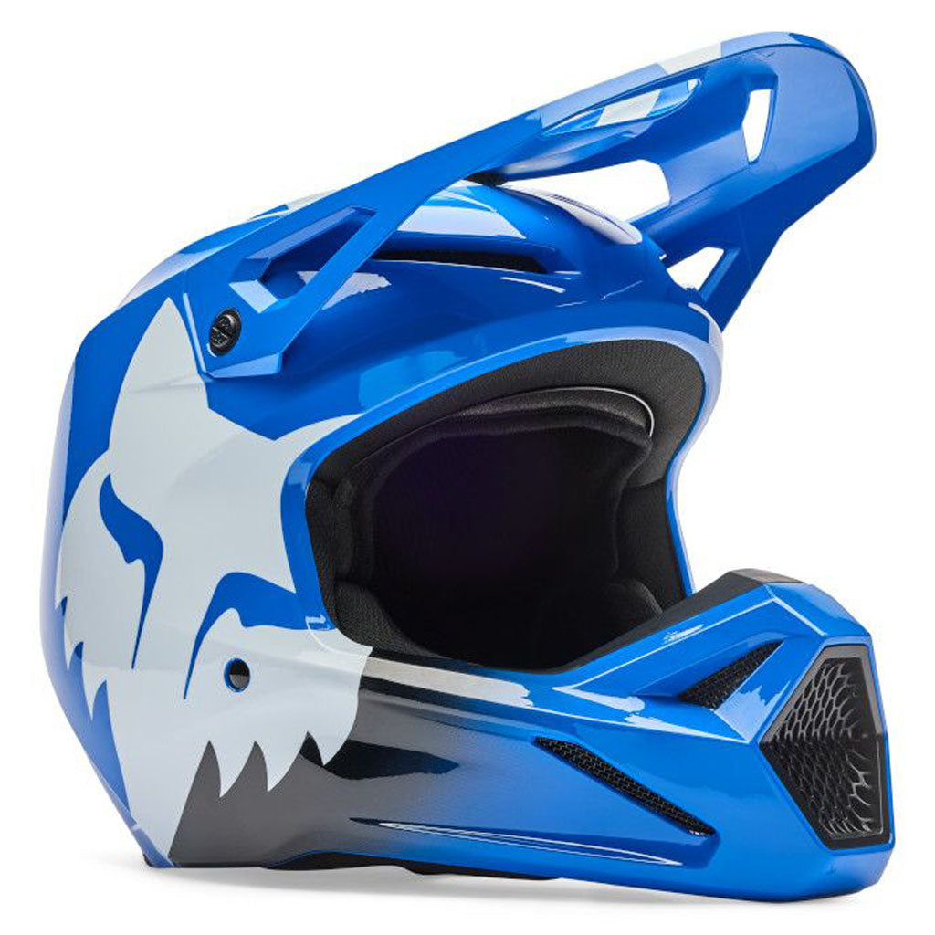 Fox - 2026 V1 Shield Blue Helmet