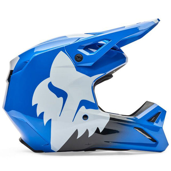 Fox - 2026 V1 Shield Blue Helmet