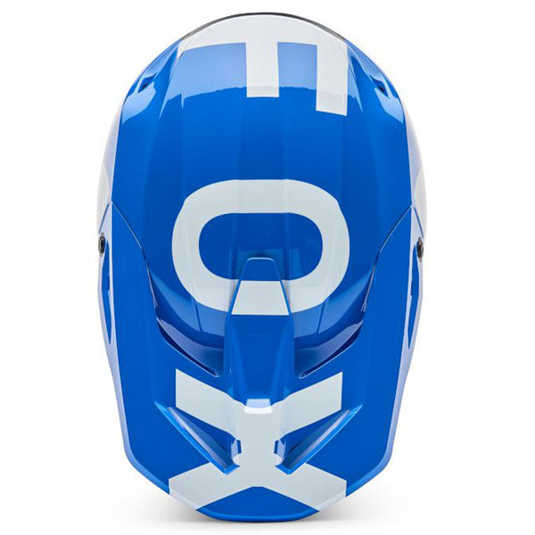 Fox - 2026 V1 Shield Blue Helmet