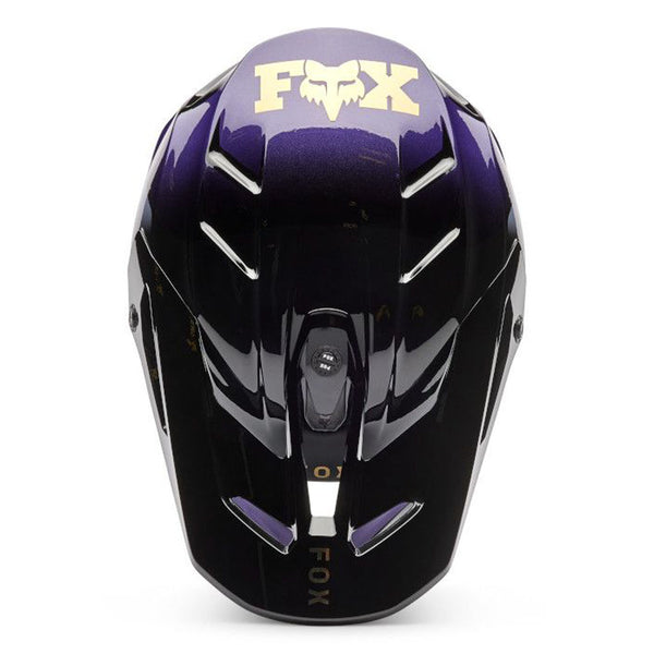 Fox - 2026 V3 Drip Black/Purple Helmet
