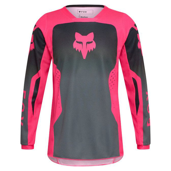 Fox - 2026 Youth Girls 180 Shield Black/Pink Jersey