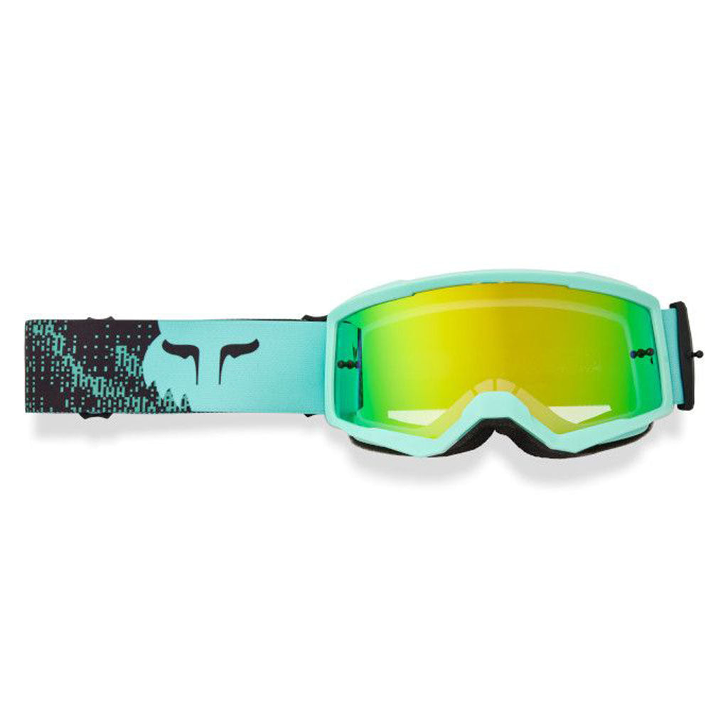 Fox - 2026 Youth Main Kairos Spark Turquoise Goggles