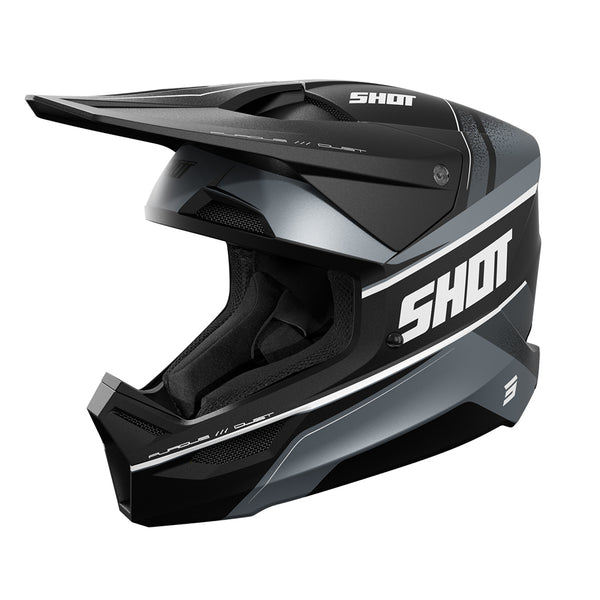 Shot - 2026 Furious Dust Matt Black Helmet