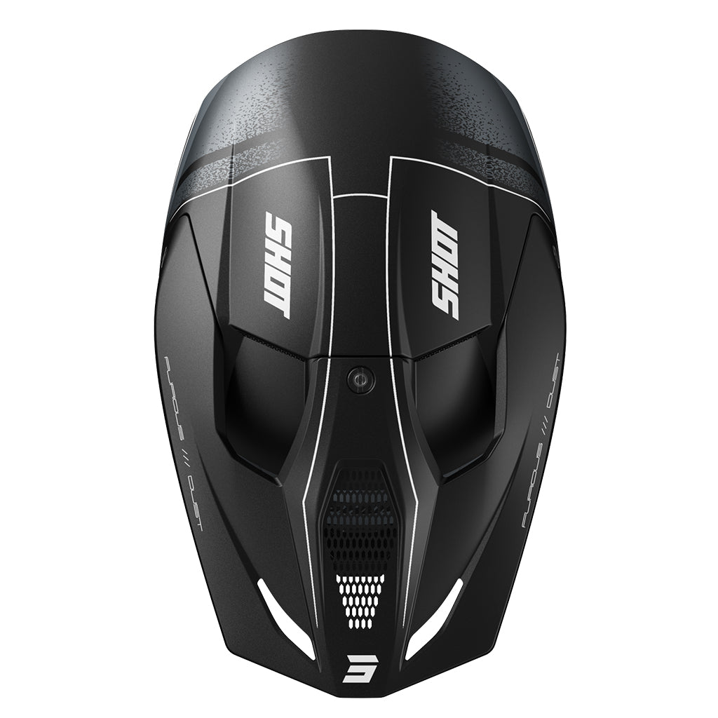 Shot - 2026 Furious Dust Matt Black Helmet