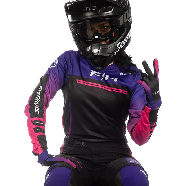 Fasthouse - Women's Elrod Electric Pink/Purple MX Combo