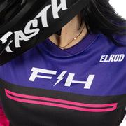 Fasthouse - Womens Elrod React Electric Pink/Purple Jersey