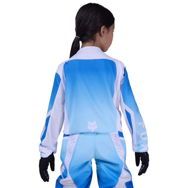 Fox - 2026 Youth Girls 180 Blue/White Shield MX Combo