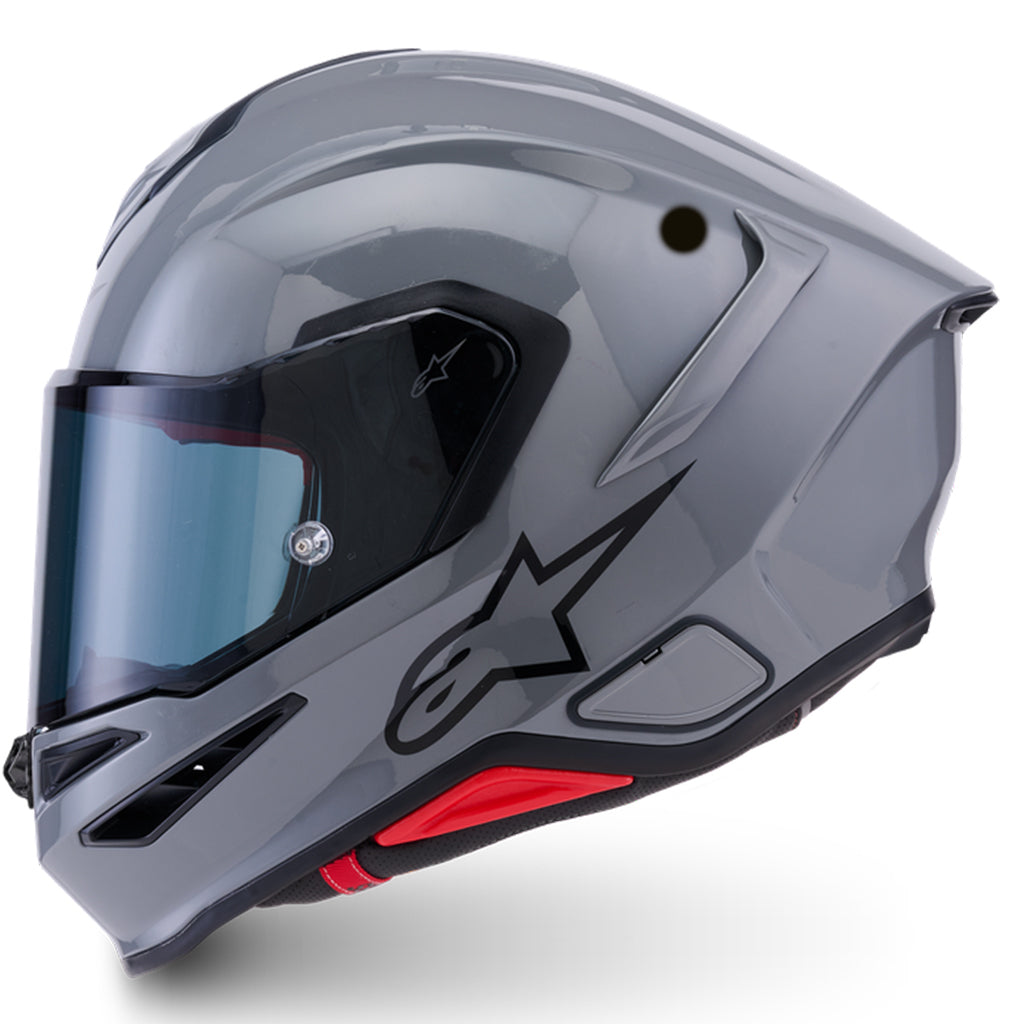Alpinestars - SR7 Solid Gloss Grey Helmet