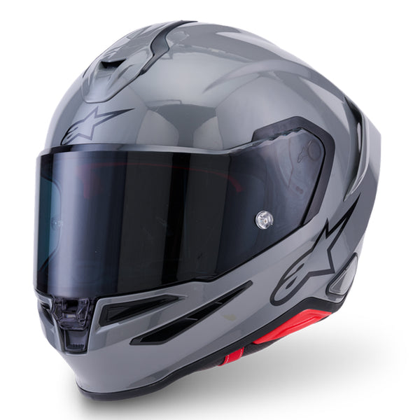Alpinestars - SR7 Solid Gloss Grey Helmet