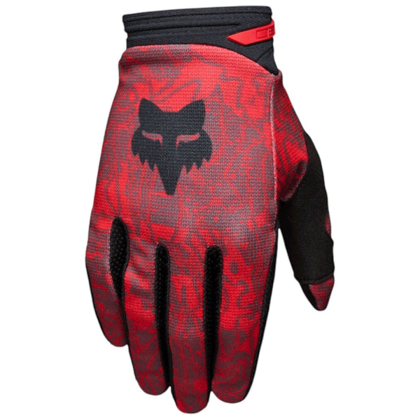 Fox - 2027 Youth 180 Abyss Flo Red Gloves