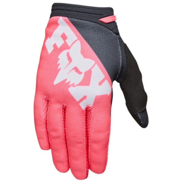 Fox - 2027 Youth Girls 180 Raid Neon Pink Gloves