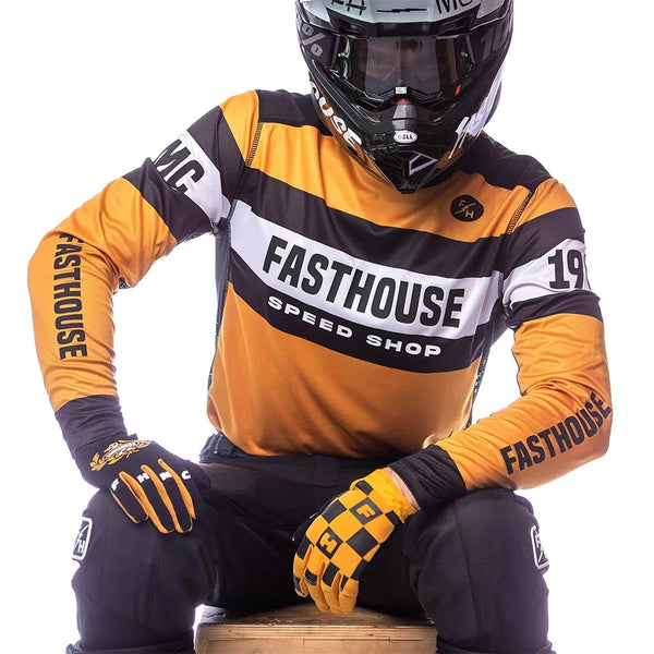 Fasthouse - Grindhouse Analogue Vintage Gold/Black MX Combo