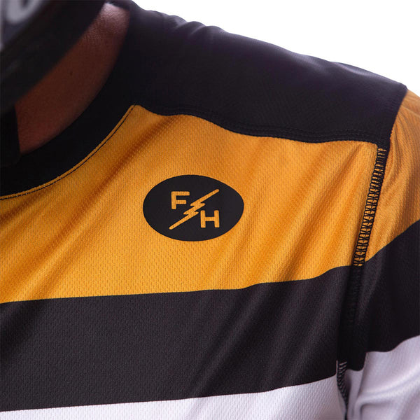 Fasthouse - Grindhouse Analogue Vintage Gold/Black Jersey