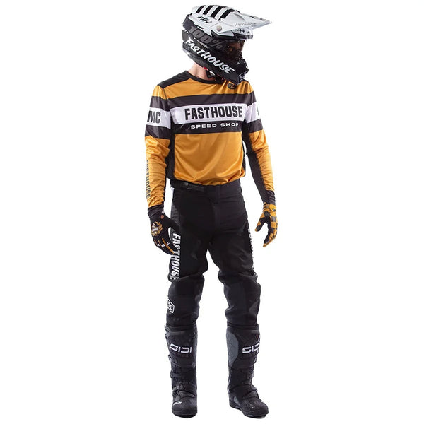 Fasthouse - Grindhouse Analogue Vintage Gold/Black MX Combo