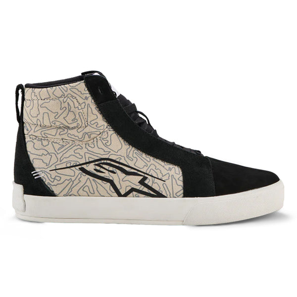 Alpinestars - Ride 63 Black/Grey/White Canvas Ride Shoes