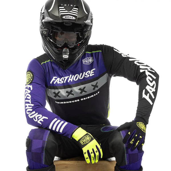 Fasthouse - Grimm Purple/Black MX Jersey