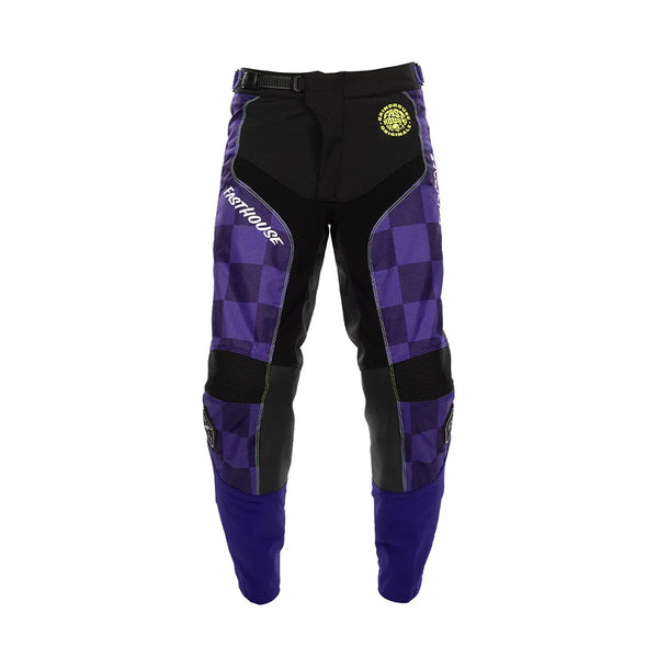 Fasthouse - Youth Grindhouse Grimm Purple Black Pants