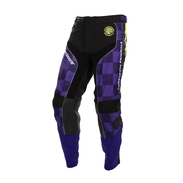 Fasthouse - Youth Grindhouse Grimm Purple Black Pants