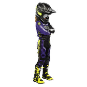 Fasthouse - Youth Grindhouse Grimm Purple Black MX Combo