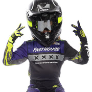 Fasthouse - Youth Grindhouse Grimm Purple Black Jersey