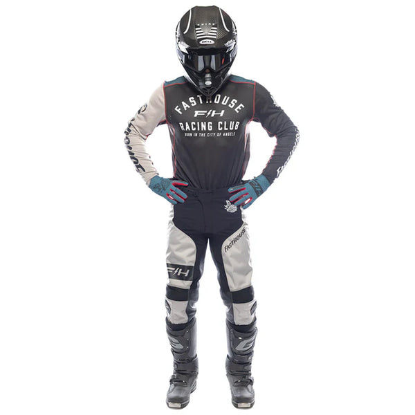 Fasthouse - Grindhouse Club Light Gray/Teal MX Combo