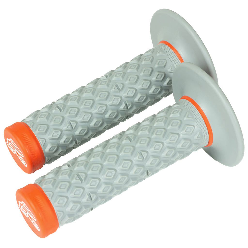 Renthal - Dual Comp Comfort Orange/Grey Grips