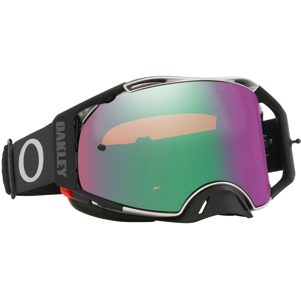 Oakley - Airbrake Tuffblock Black/Grey Prizm Jade Lens Goggles