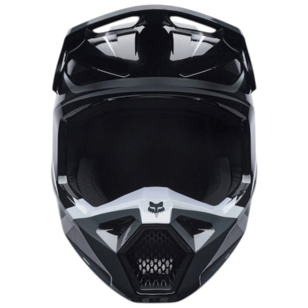 Fox - 2027 Youth V1 Frame Black Helmet