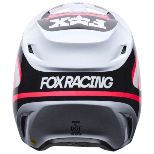 Fox - 2027 Youth V1 Draft White Helmet