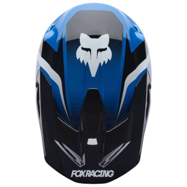 Fox - 2027 Youth V1 Frame Blue Helmet