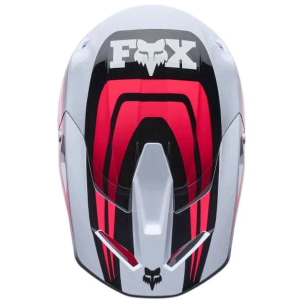Fox - 2027 Youth V1 Draft White Helmet