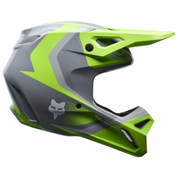 Fox - 2027 V1 Frame Grey/Yellow Helmet