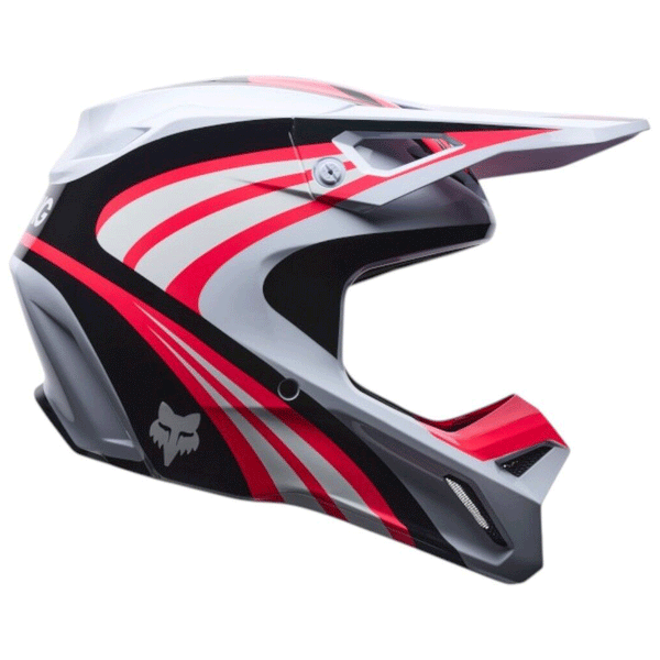 Fox - 2027 Youth V1 Draft White Helmet