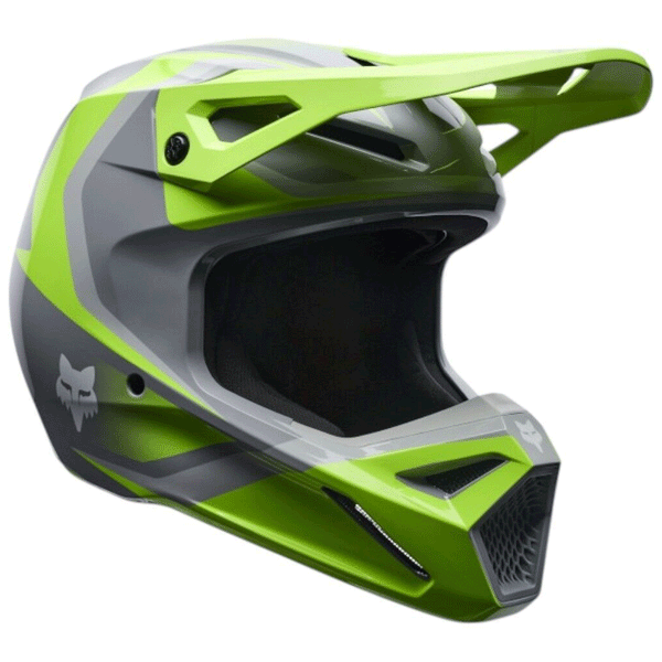Fox - 2027 V1 Frame Grey/Yellow Helmet