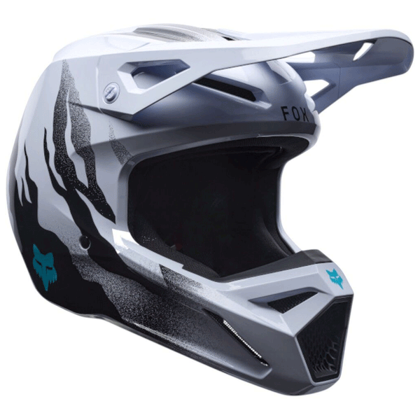 Fox - 2027 V1 Clutch White/Black Helmet