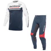 Fasthouse - Helix Circuit Navy/White/Red MX Combo