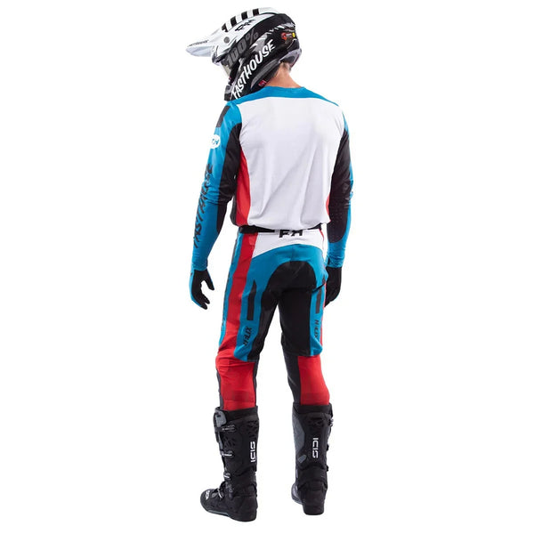 Fasthouse - Helix Daytona Electric Blue/Black MX Combo