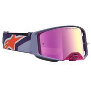 Alpinestars - Supertech Hiten Purple/Red Mirror Lens Goggle