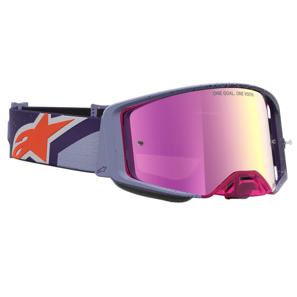 Alpinestars - Supertech Hiten Purple/Red Mirror Lens Goggle