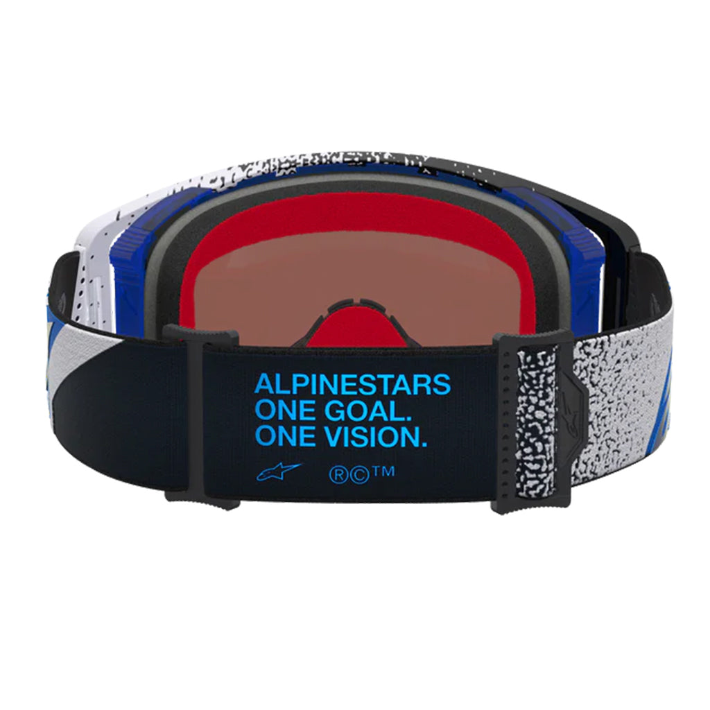 Alpinestars - Supertech Hiten Black/Blue Mirror Lens Goggle