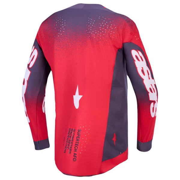 Alpinestars - 2027 Supertech Hiten AFD Greystone/Red/Lilac Jersey